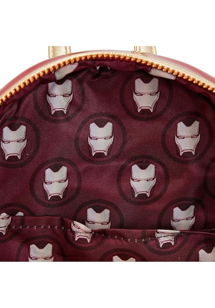 マーベル　ハンドバッグ　アイアンマン　ラウンジフライ Loungefly Marvel Iron Man 15th Anniversary Cosplay Crossbody
